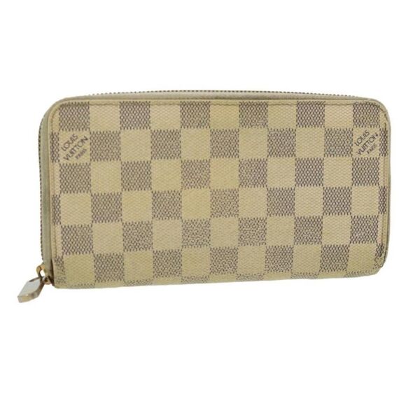 LOUIS VUITTON Damier Azur Zippy Wallet Long Wallet - Picture 1 of 12